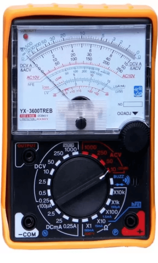 مولتی متر آنالوگ عقربهای YX3600TREB Analog Multimeter — تصویر ۲