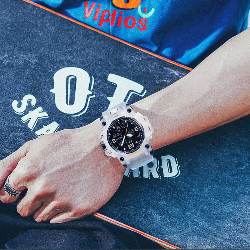 ساعت مچی اسکمی طرح جی شاک دو زمانه G-Shock — تصویر ۶