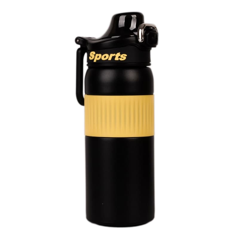 قمقمه استیل ورزشی SPORTS ظرفیت 550 میل | حک اسم دلخواه — تصویر ۵