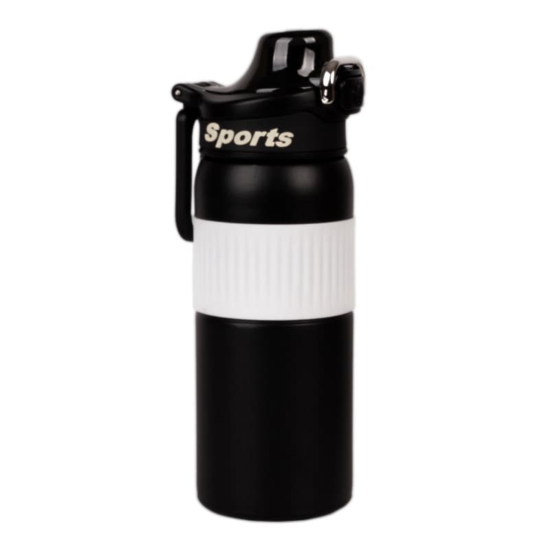 قمقمه استیل ورزشی SPORTS ظرفیت 550 میل | حک اسم دلخواه — تصویر ۳