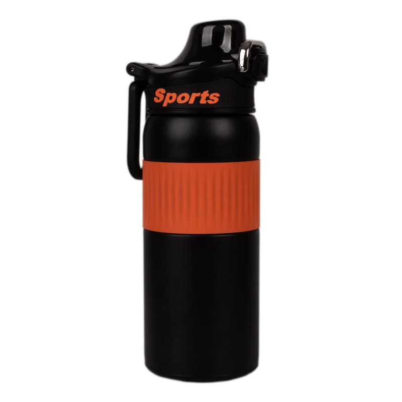 قمقمه استیل ورزشی SPORTS ظرفیت 550 میل | حک اسم دلخواه — تصویر ۴