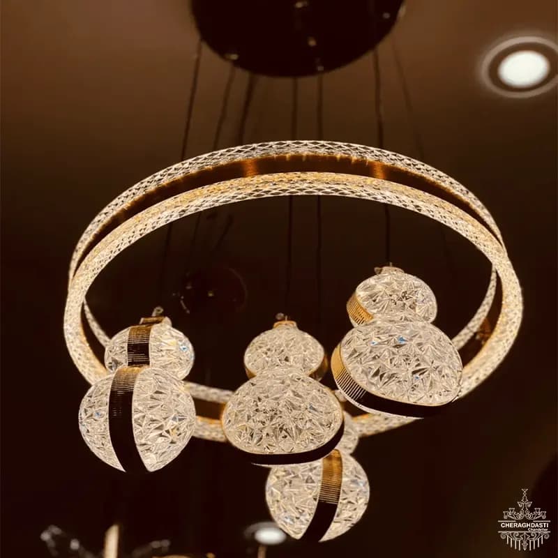 لوستر آویز مدرن کد F1019