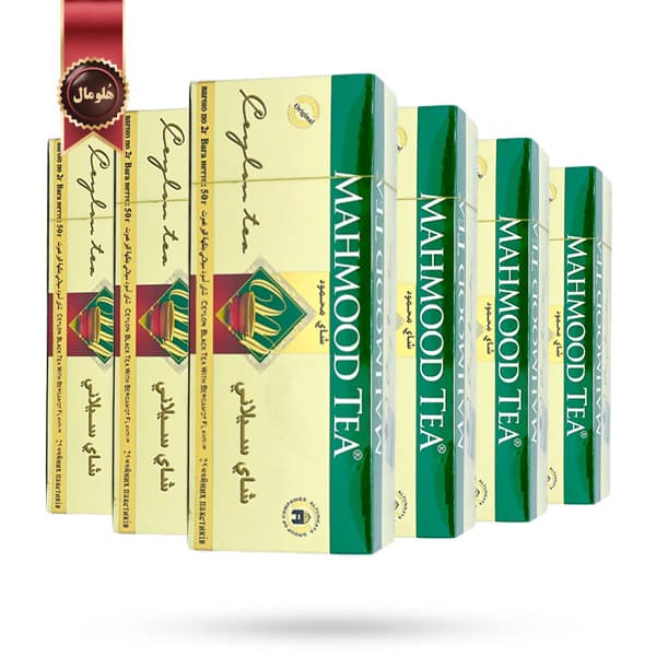 6 بسته چای محمود Mahmood Tea مدل سیلان ارل گری Earl Grey پک 25 عددی (اورجینال)