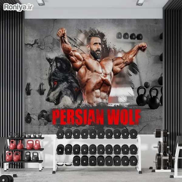 پوستر دیواری بدنسازی هادی چوپان