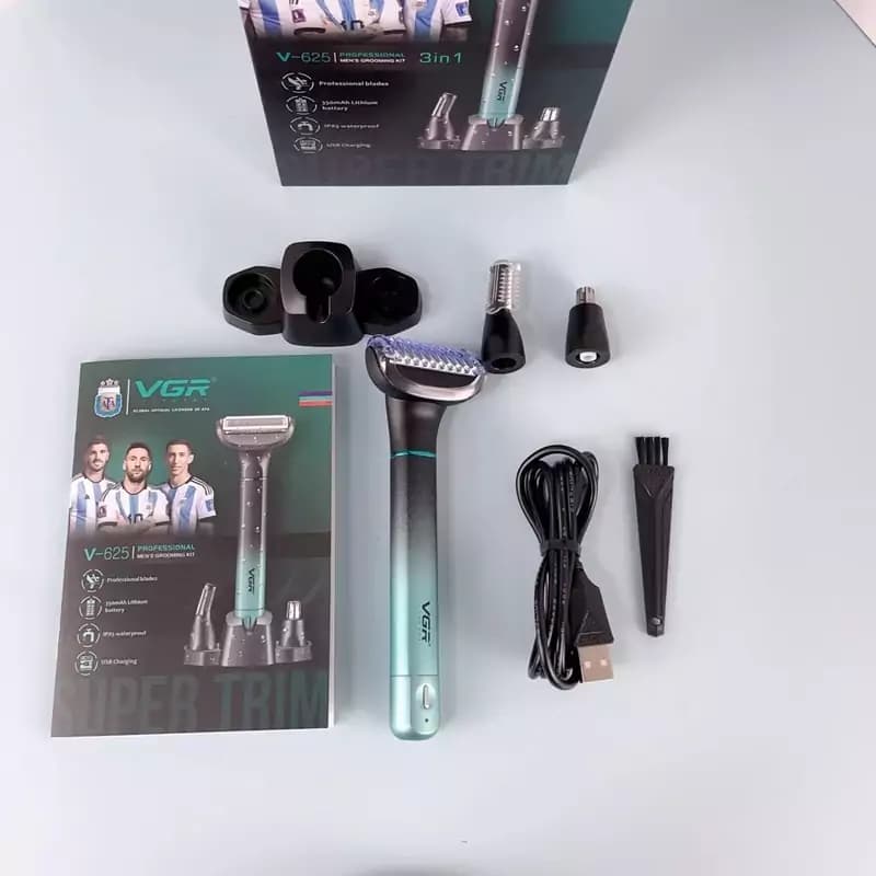 ماشین اصلاح بدن وی جی ار V-625 — تصویر ۲