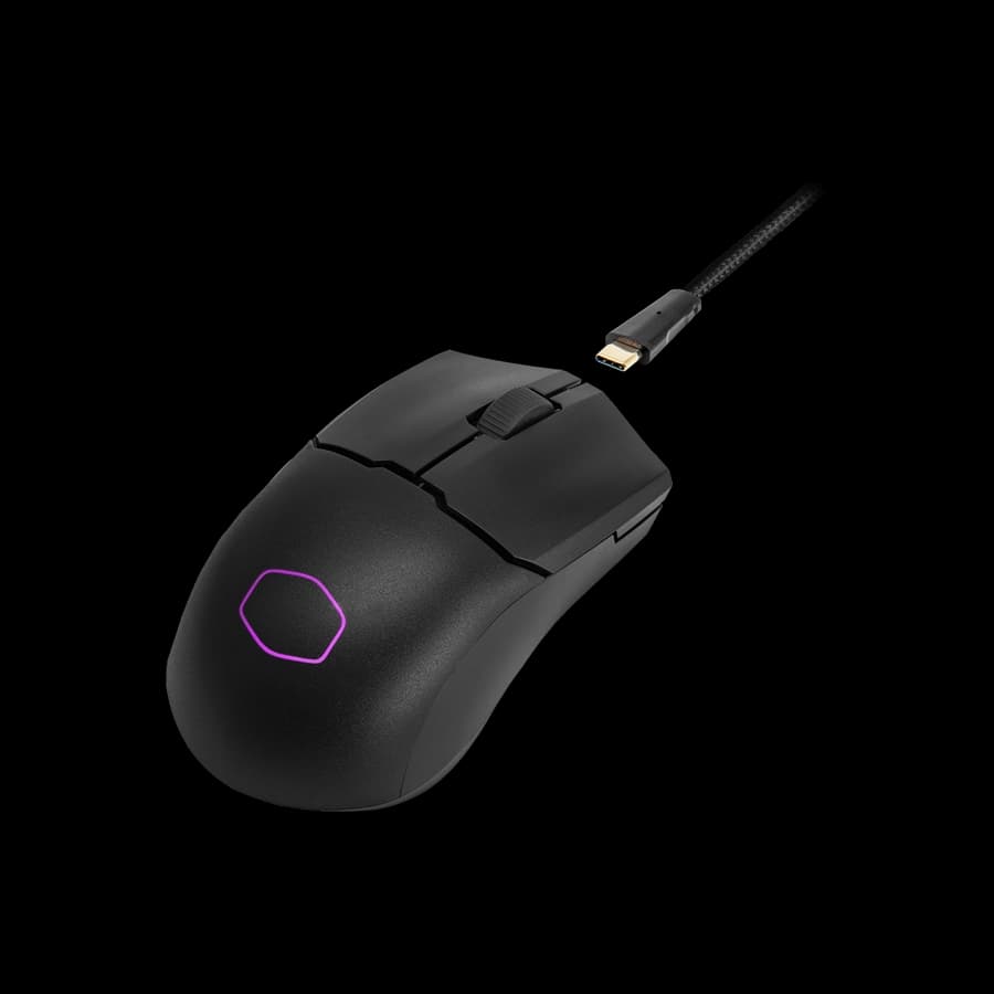 ماوس بی سیم گیمینگ کولر مستر مدل MM712 Black — تصویر ۲