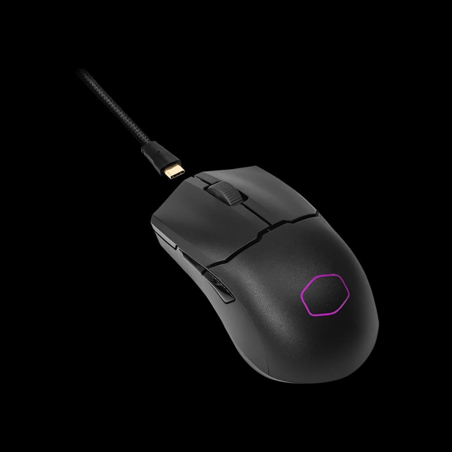 ماوس بی سیم گیمینگ کولر مستر مدل MM712 Black — تصویر ۵