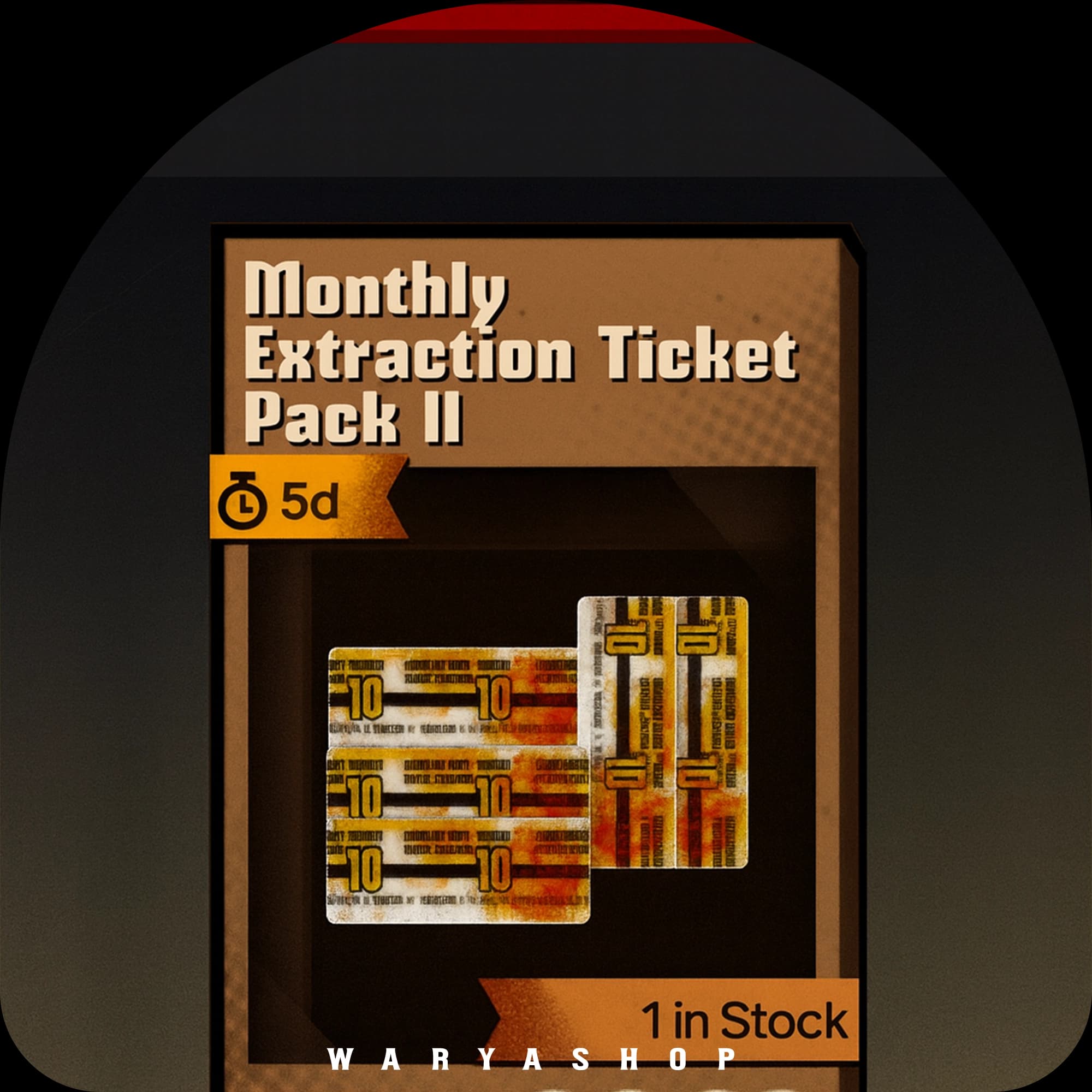 Monthly Extraction Ticket Pack Ⅱ بازی Limbus Company