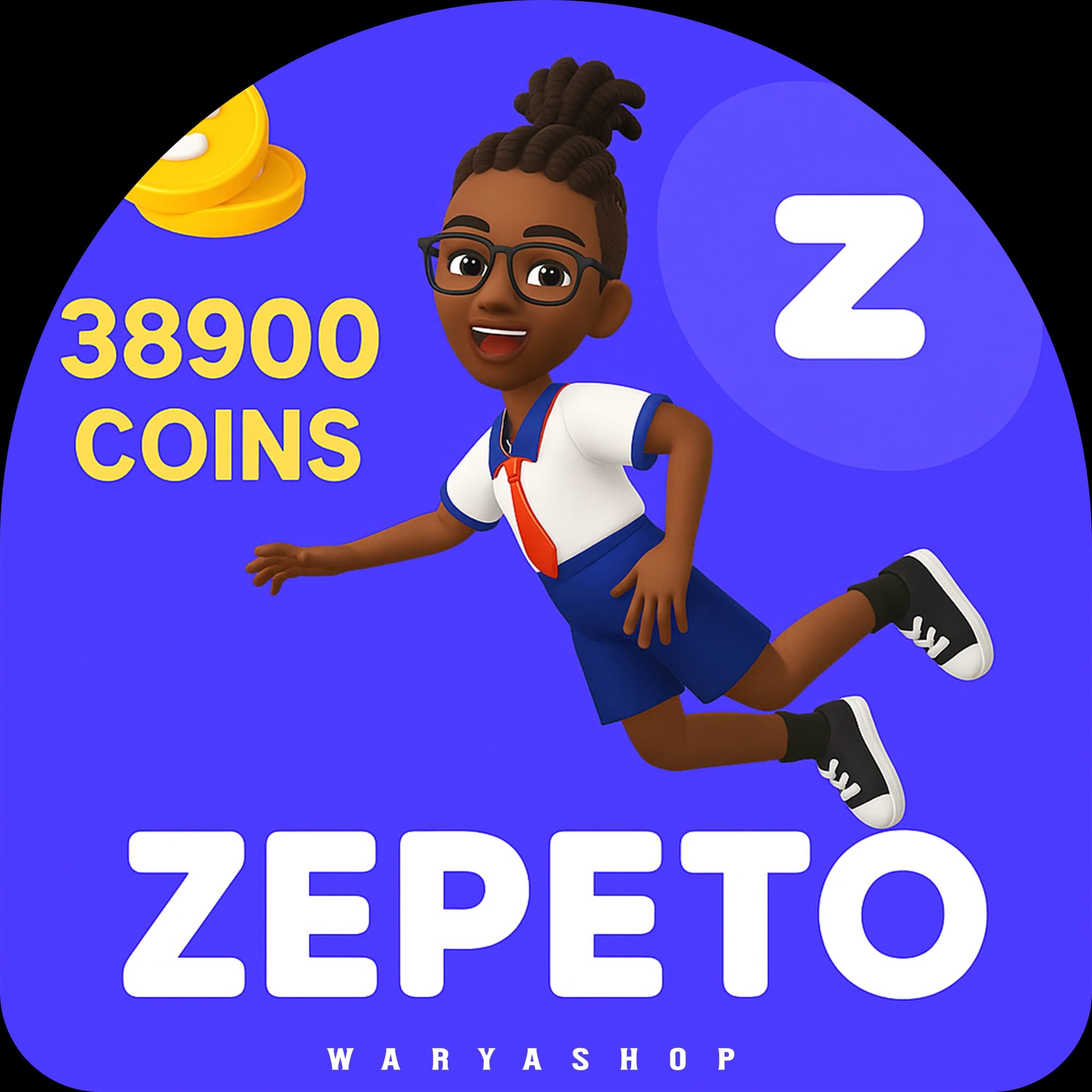 38900 Coins کوین زپتو Zepeto ارزان + اتوماتیک 60 ثانیه 🤩