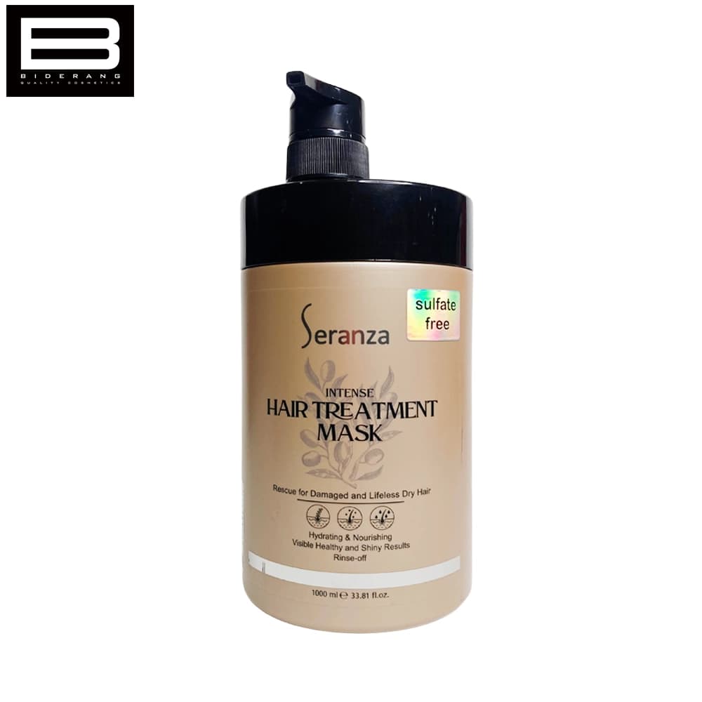 ماسک مو ترمیم کننده سرانزا مناسب موهای آسیب دیده حجم 1000ml