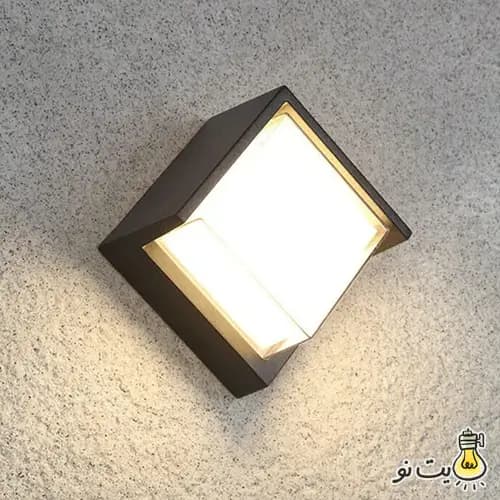 چراغ دیواری دکوراتیو مربع — تصویر ۶