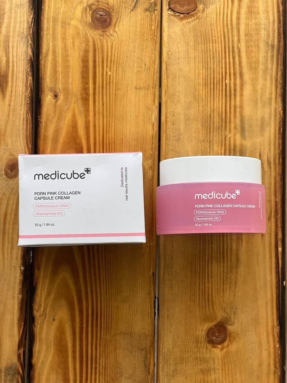 کرم کپسولی کلاژن و PDRN مدی کیوب Medicube ضد چروک و روشن کننده اورجینال — تصویر ۲