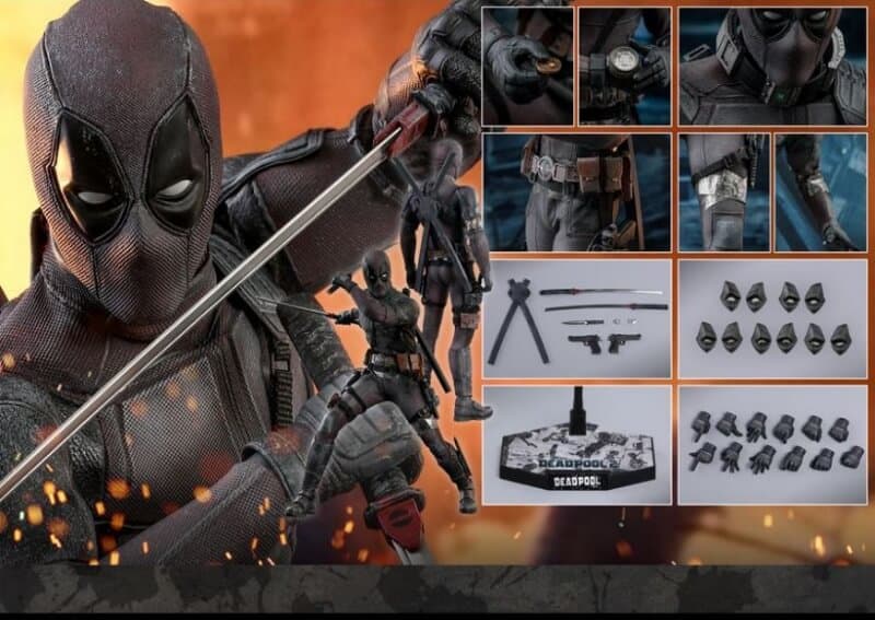 اکشن فیگور ددپول Deadpool اوریجینال برند هات تویز — تصویر ۵