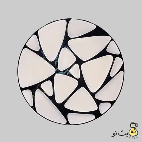 چراغ سقفی طرح سنگی