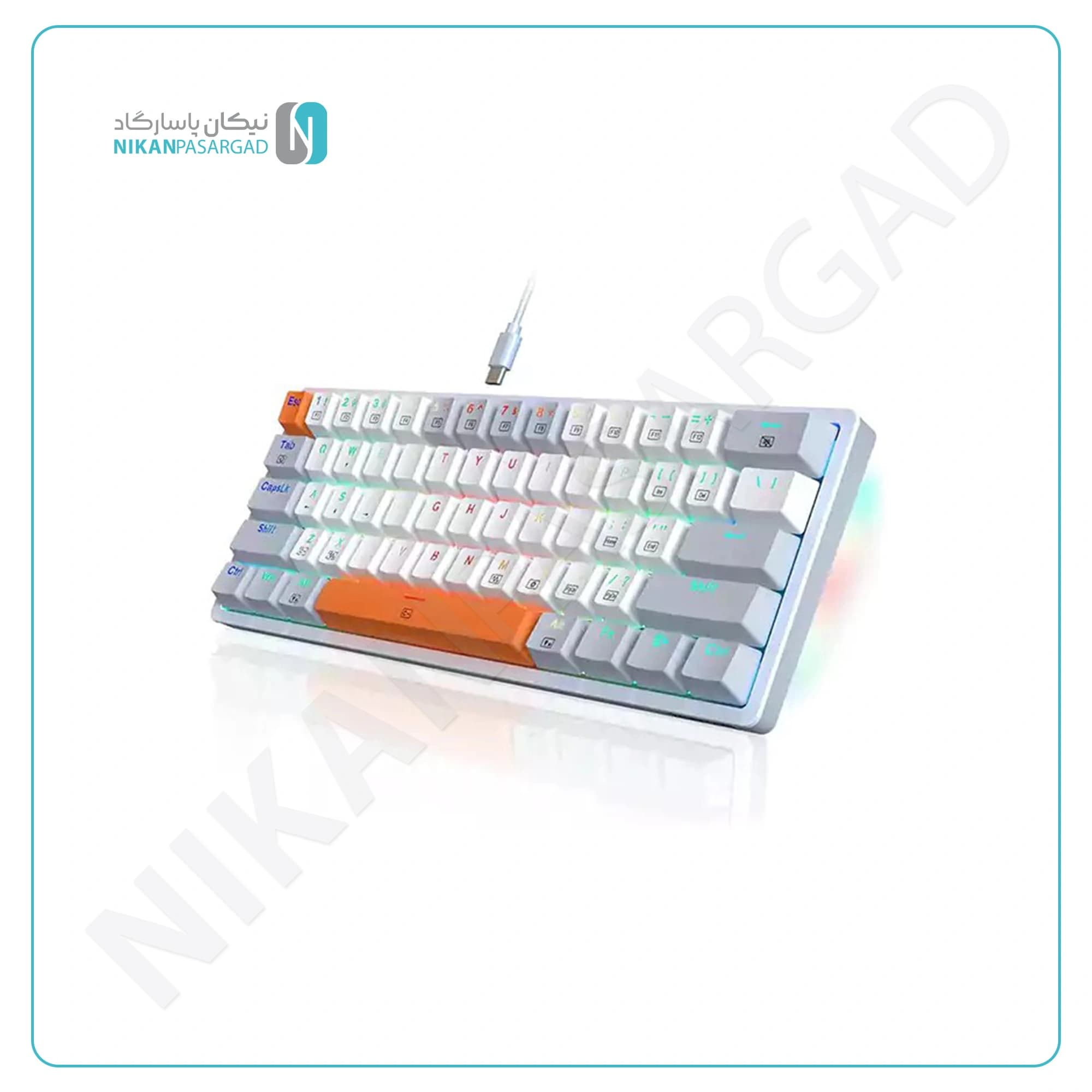 کیبورد گیمینگ مکانیکی ردراگون مدل Redragon Akali K642 WGO — تصویر ۸