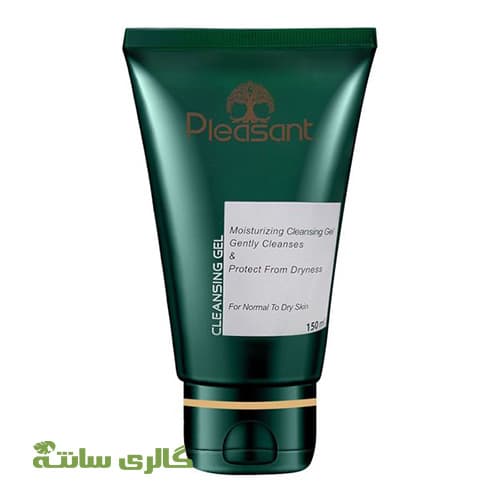 ژل شستشوی صورت مخصوص پوست خشک پلزنت PLEASANT
