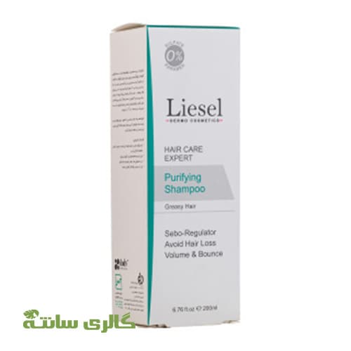 شامپو ضد ریزش و تقویت کننده موی چرب لایسل Liesel — تصویر ۲