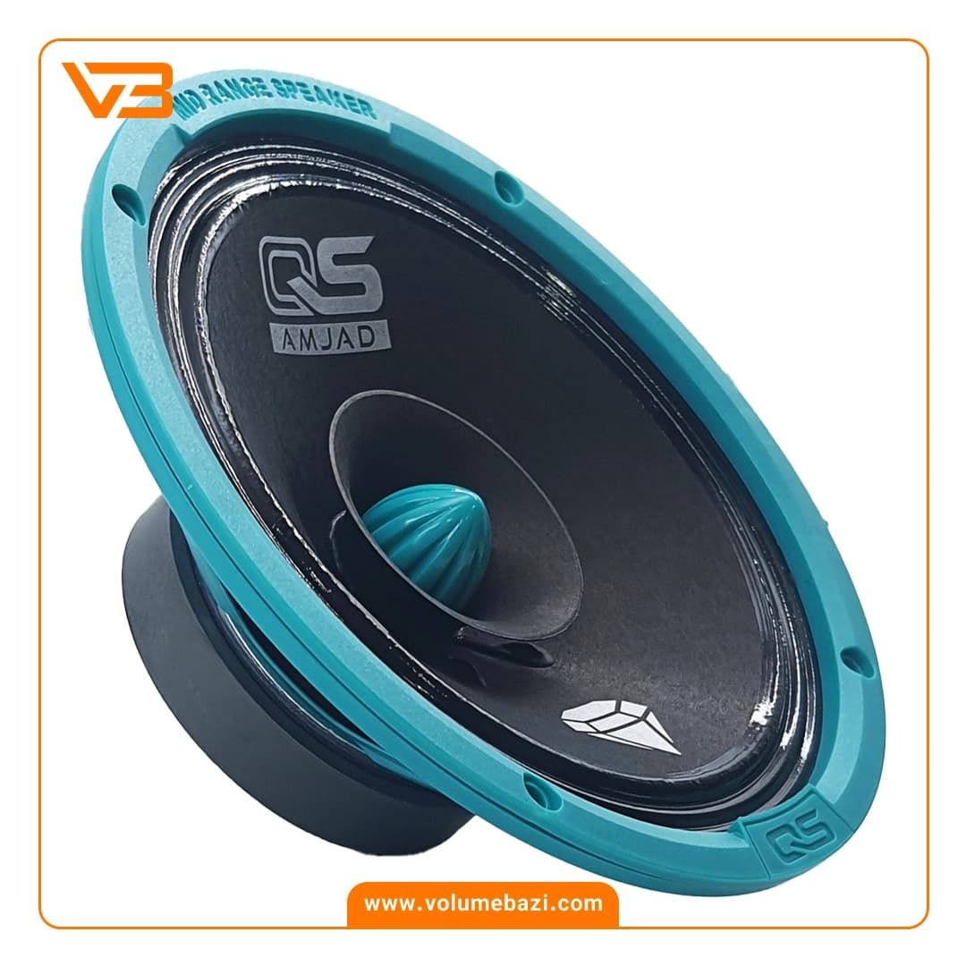 میدرنج 6.5 اینچ خودرو کیو اس مدل YD-1322NEW G (بولت فلزی) — تصویر ۳