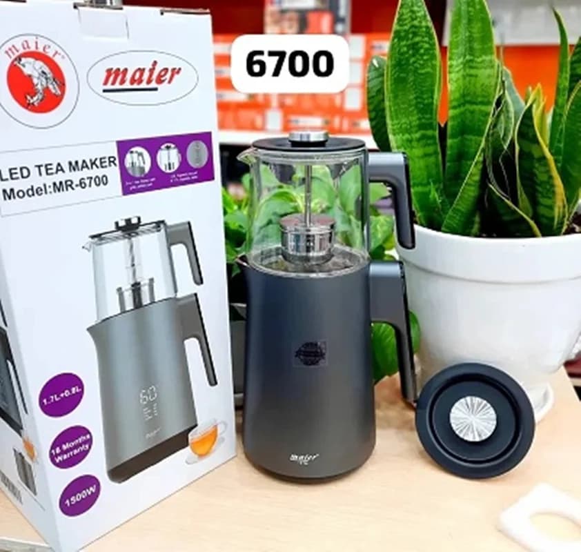 چای ساز مایر مدل ۶۷۰۰ اصل+گارانتی 18ماهه الما الکترونیک — تصویر ۷