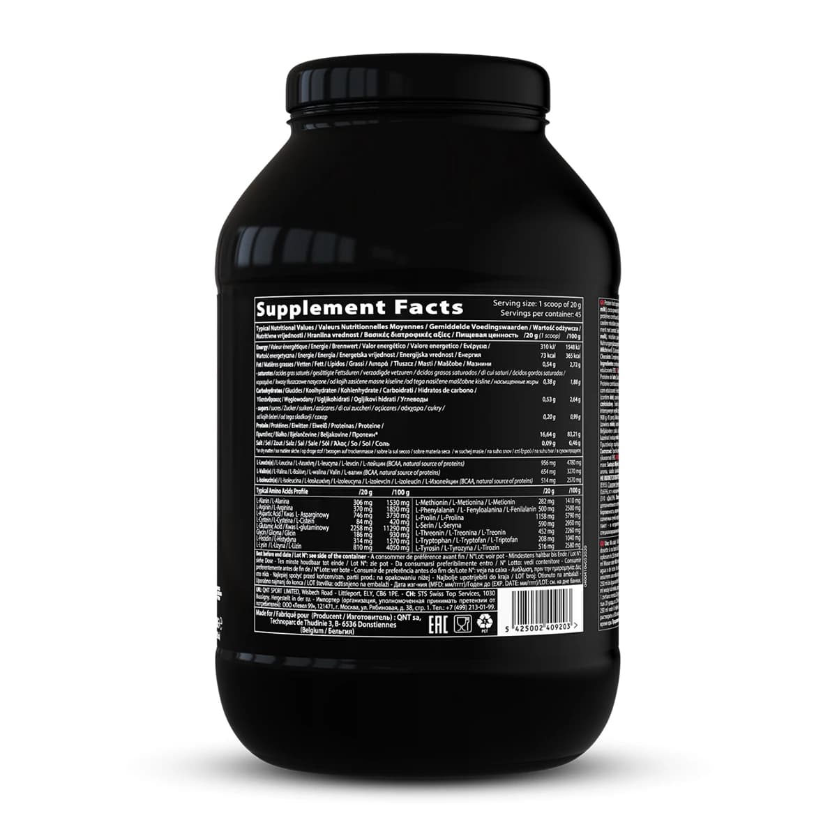 پروتئین کازئین کیو ان تی 908 گرم | QNT casein Protein 908 g — تصویر ۲