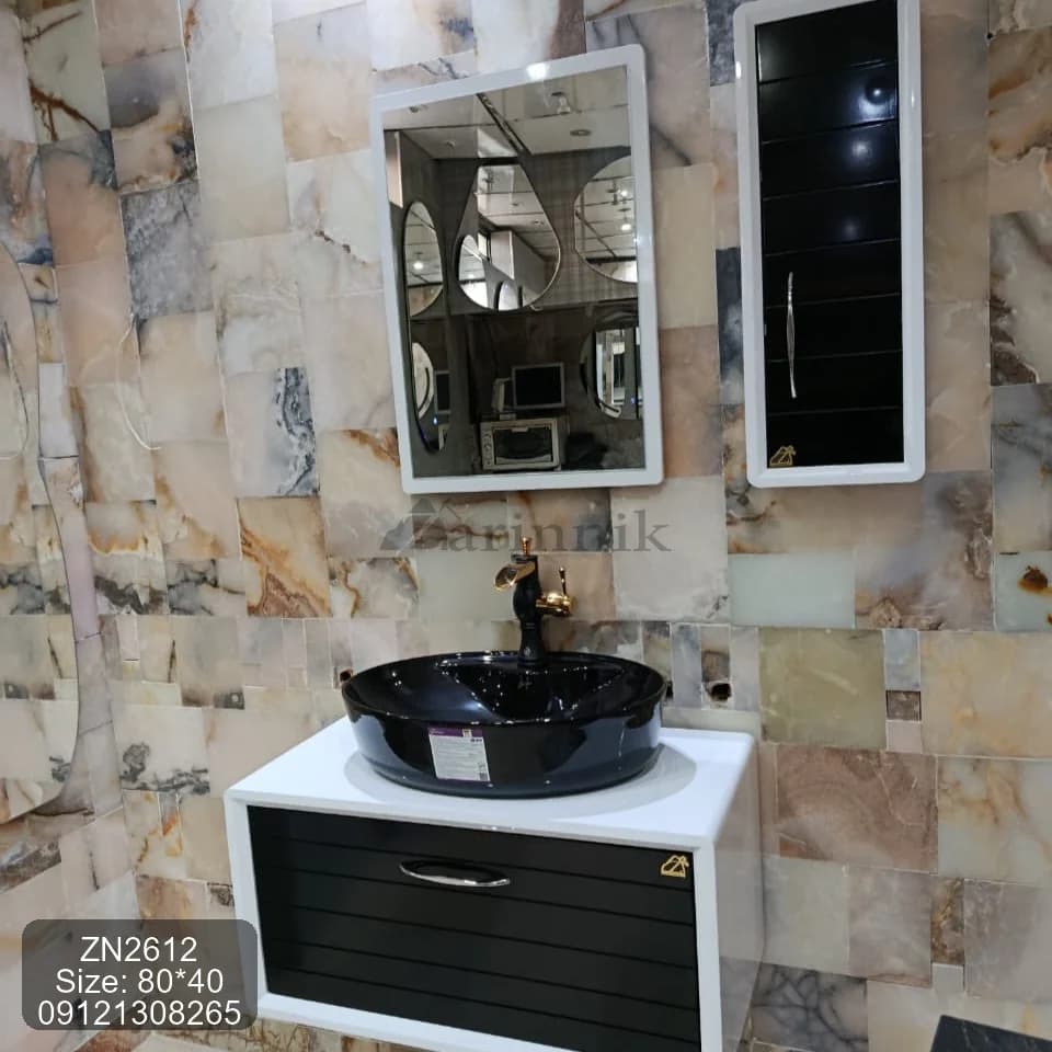 روشویی کابینتی فول کد ZN2612 — تصویر ۲