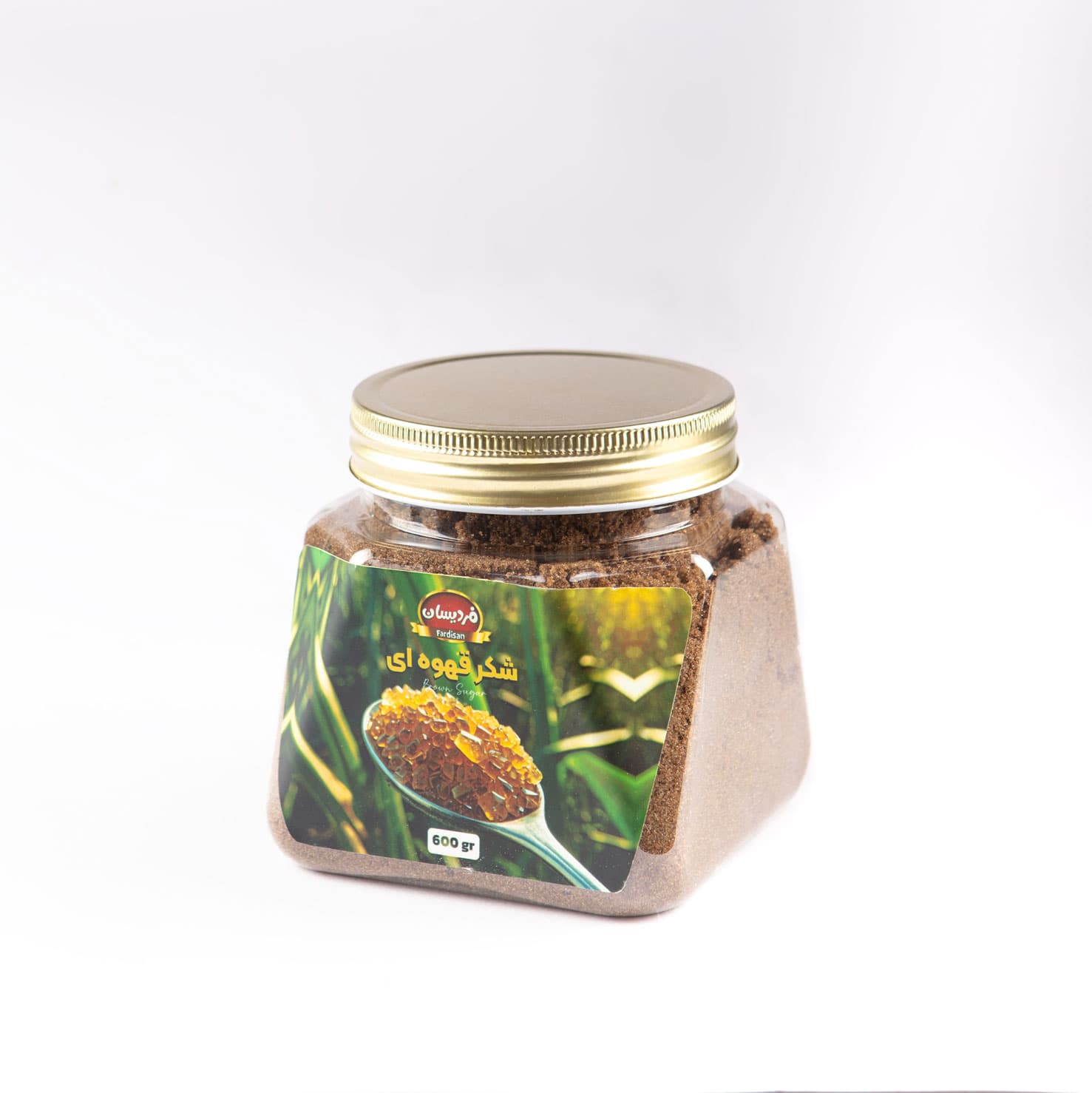 شکر قهوه ای فردیسان 600 گرم – 6 عددی کارتن استند — تصویر ۳