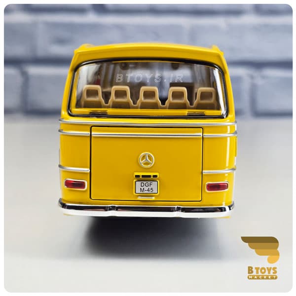 ماکت اتوبوس بنز 302 زرد(Mercedes Benz BUS 302 GRAND ALLIANCE) — تصویر ۵