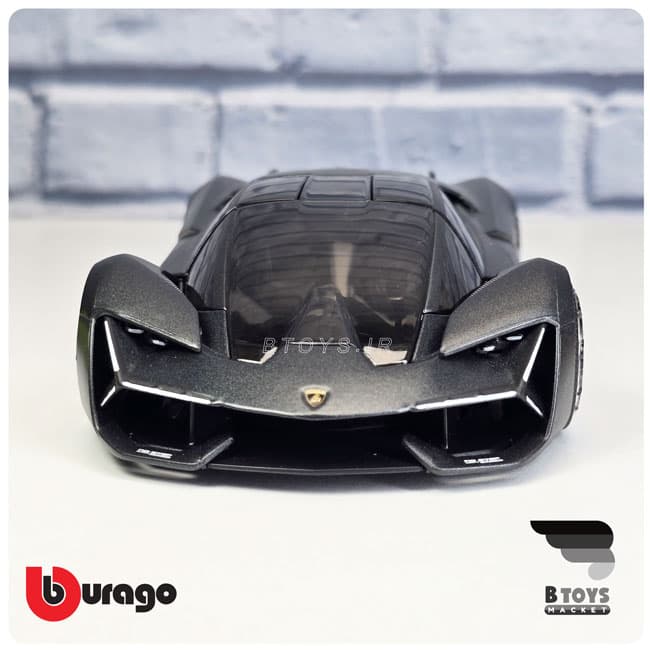 ماکت لامبورگینی ترزو میلنیو خاکستری بوراگو(Lamborghini terzo millennio Burago) — تصویر ۵