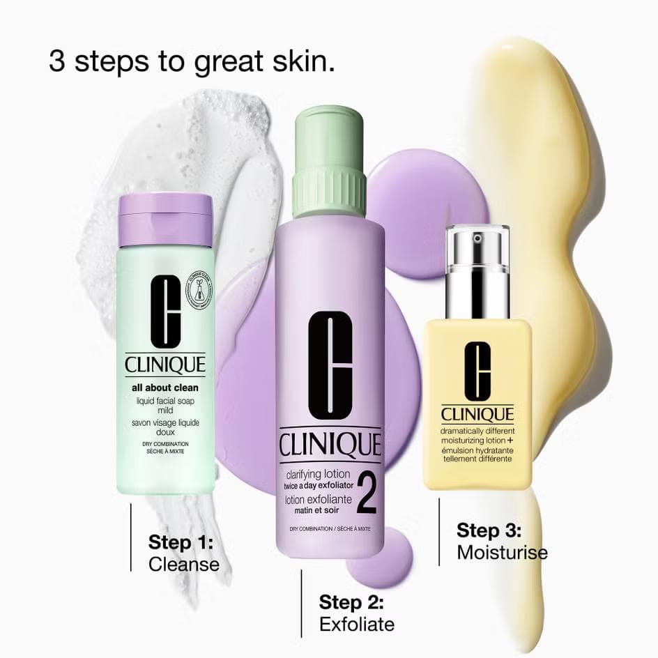 ست مخصوص پوست خشک کلینیک اوریور Clinique great skin everywhere dry skin — تصویر ۲