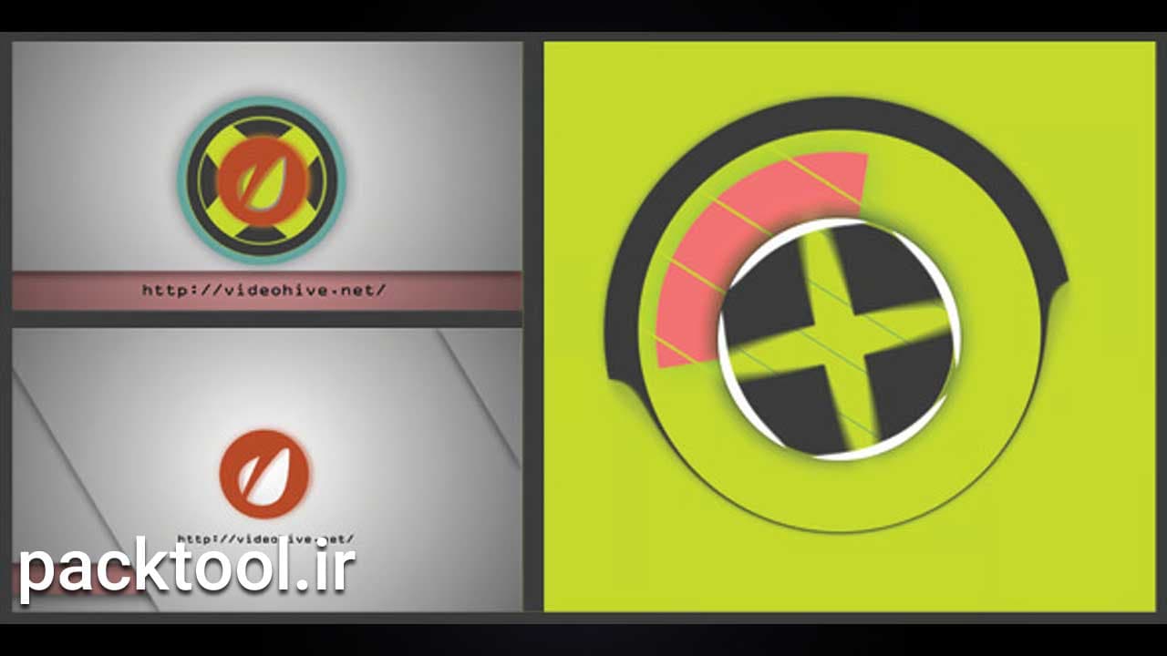 دانلود پروژه آماده افتر افکت نمایش لوگو برش لیزری Colored Logo Cut