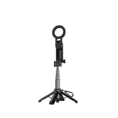 مونوپاد تاشو با سهپایه قابلگسترش پورودو مدل Porodo Foldable Selfie Stick with Extendable Tripod PD-HSM12 — تصویر ۲