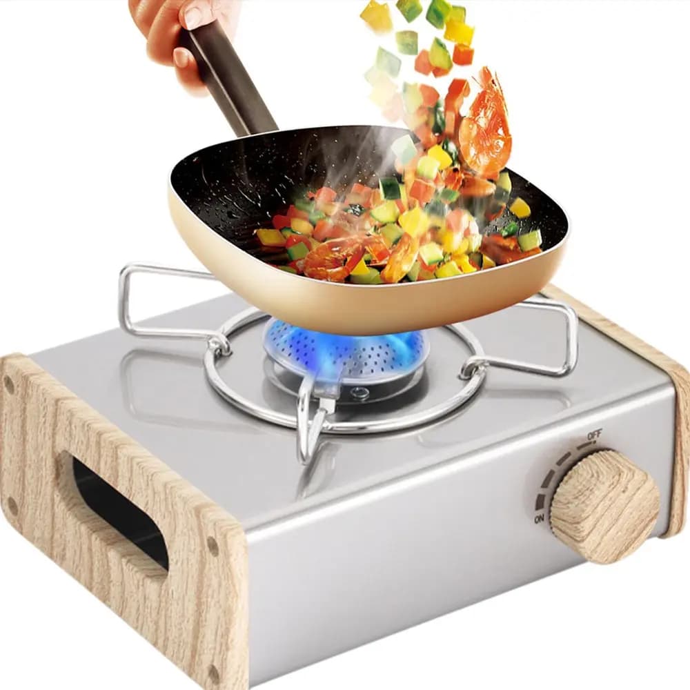 اجاق گاز کمپینگ پرودو Porodo outdoor Portable Single Burner Gas Stove 2800W PD-LCPSBST — تصویر ۲