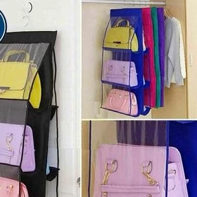 آویز کیف داخل کمد 3 طبقه مای هوم — تصویر ۹