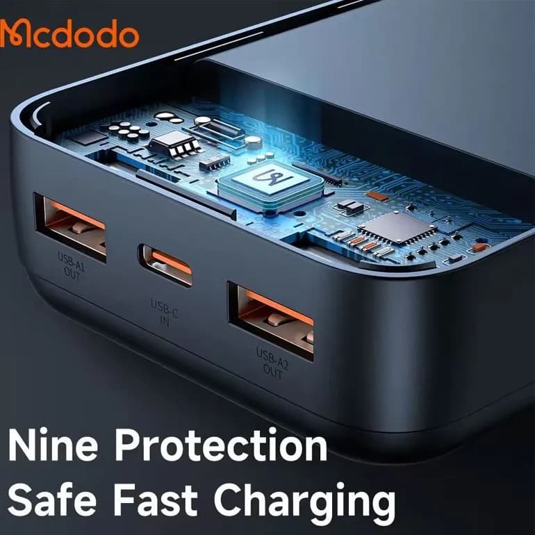پاوربانک ۲۰۰۰۰ میلی آمپر مک دودو مدل Mcdodo MC-4432 — تصویر ۶