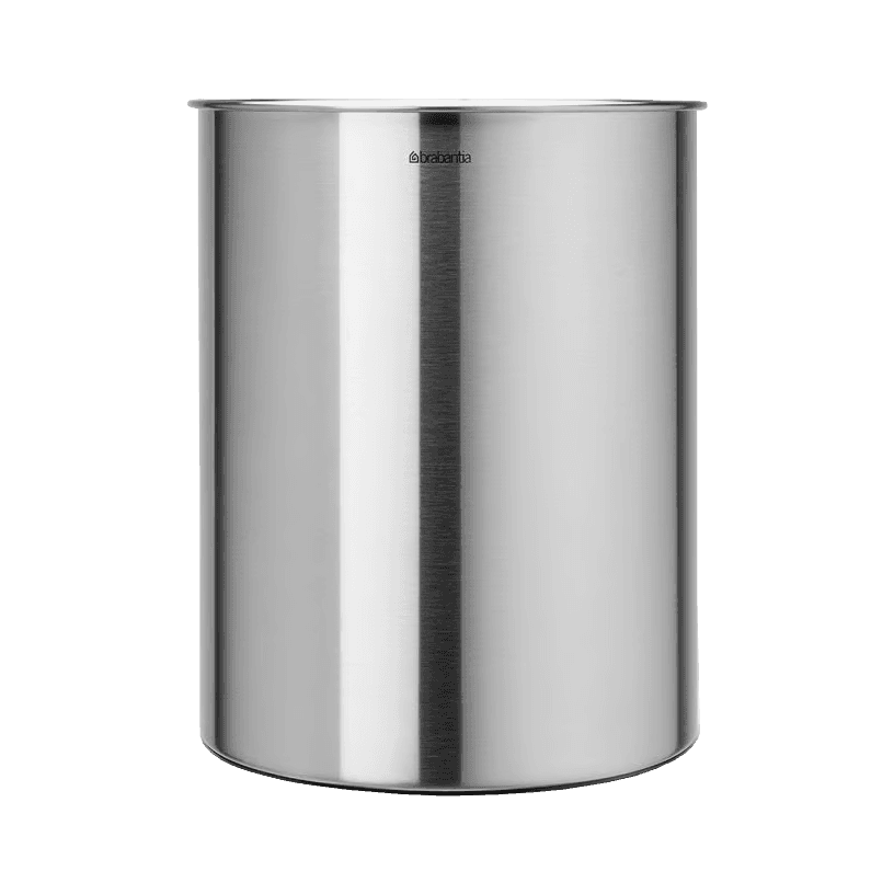 سطل زباله دفتری 15 لیتر استیل مات برابانتیا brabantia