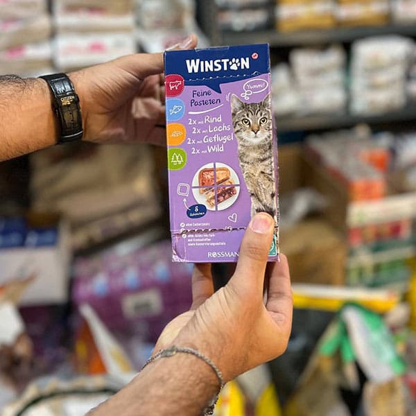 کنسرو گربه وینستون مدل مولتی پک Winston Multipack — تصویر ۳