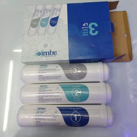 فیلتر تصفیه آب آکوا مدل LP بسته ۳ عددی اینلاین کدm22716 — تصویر ۳