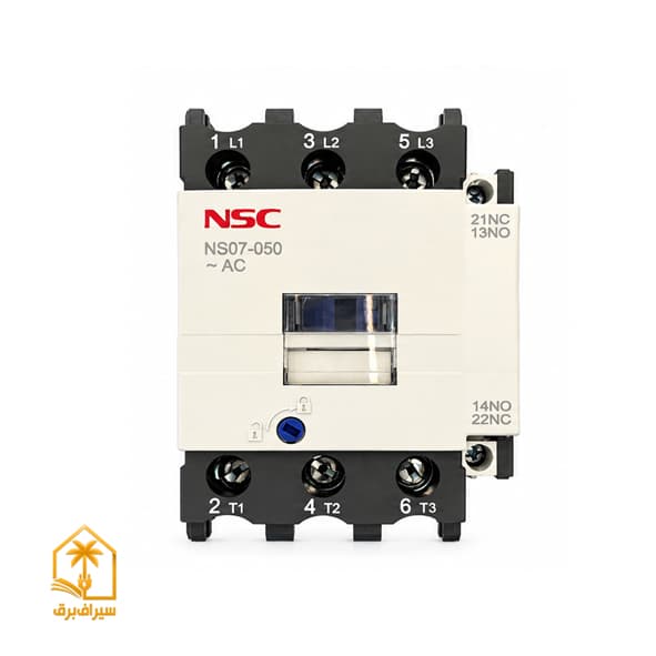 کنتاکتور 50 آمپر 220 ولت برند NSC مدل NS07-050 — تصویر ۷