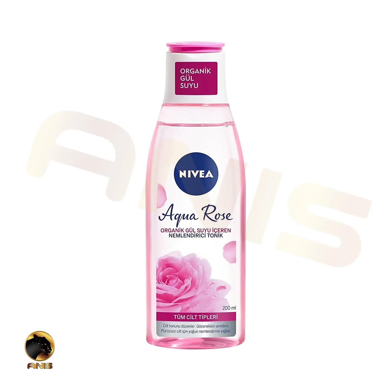 تونر مراقبتی پوست Aqua Rose نیوا حاوی عصاره گل رز 200 میل — تصویر ۲