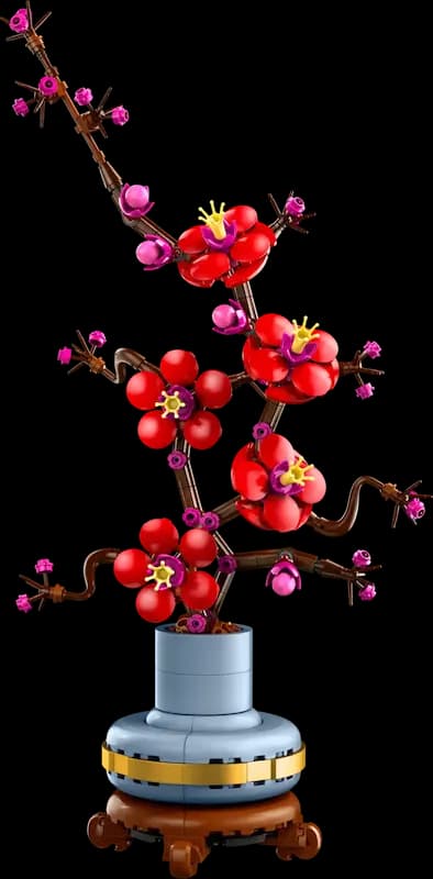 لگو شکوفه آلو مدل Plum Blossom 10369 — تصویر ۵