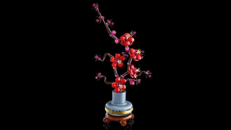 لگو شکوفه آلو مدل Plum Blossom 10369 — تصویر ۳