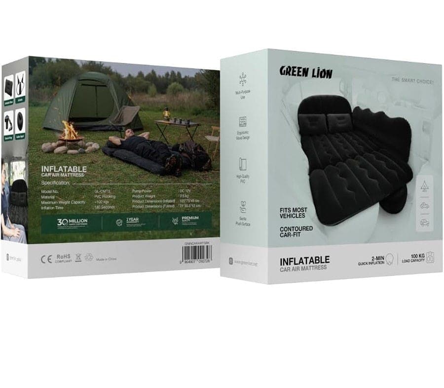 تشک بادی خودرو گرین لاین Green Lion Inflatable Car Air Mattress مدل GNINCARAMTSBK — تصویر ۴