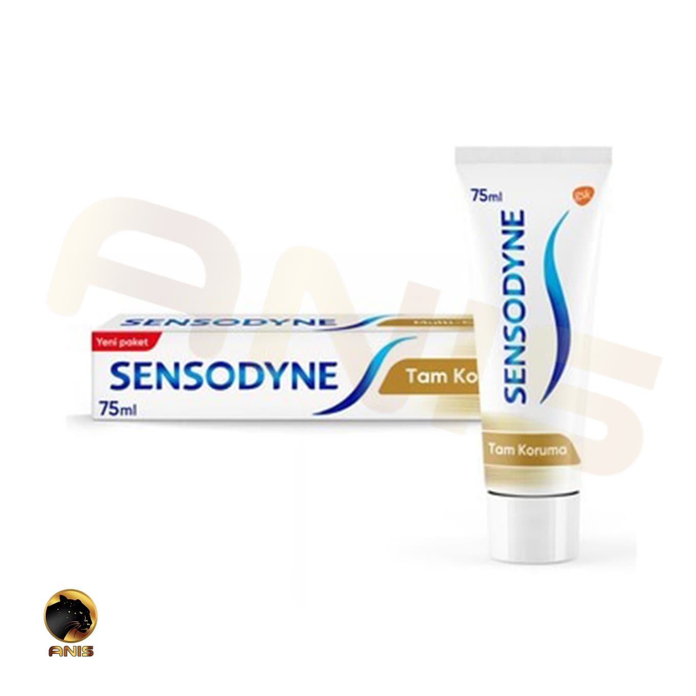 خمیر دندان Tam Koruma + Beyazlatici سنسوداین تمیز کننده و سفید کننده 75 میل — تصویر ۲