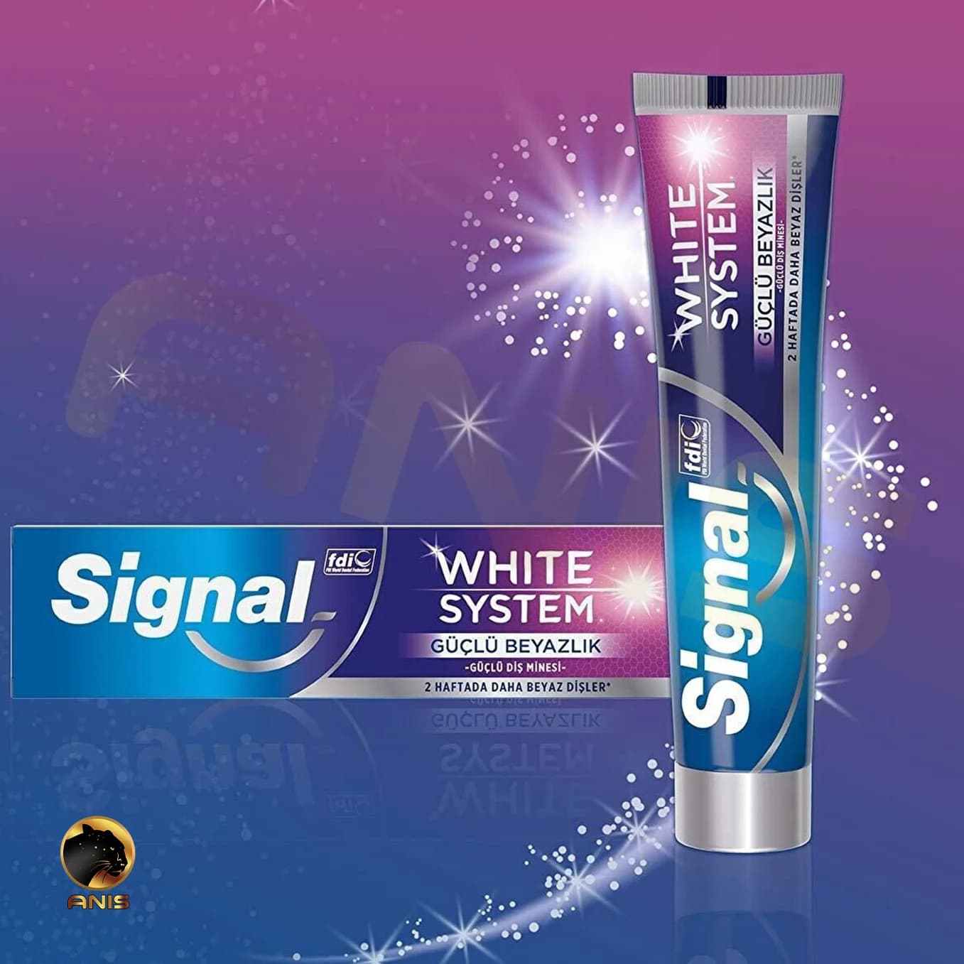خمیر دندان White System Guclu سیگنال سفید کننده 75 میل — تصویر ۴