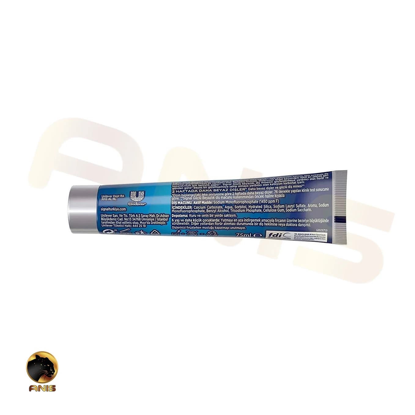 خمیر دندان White System Guclu سیگنال سفید کننده 75 میل — تصویر ۲