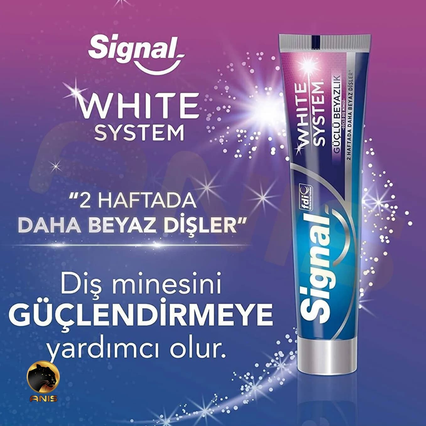 خمیر دندان White System Guclu سیگنال سفید کننده 75 میل — تصویر ۵