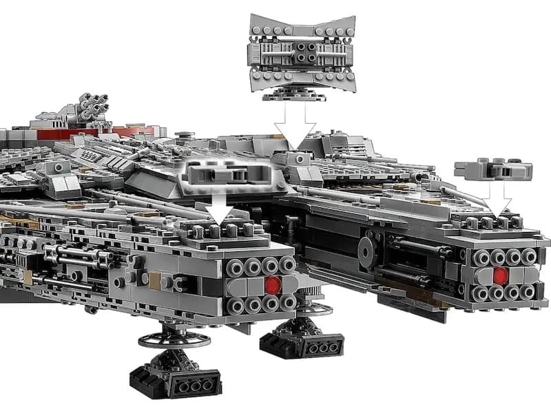 لگو استاروارز مدل Millennium Falcon™ کد 75192 — تصویر ۴
