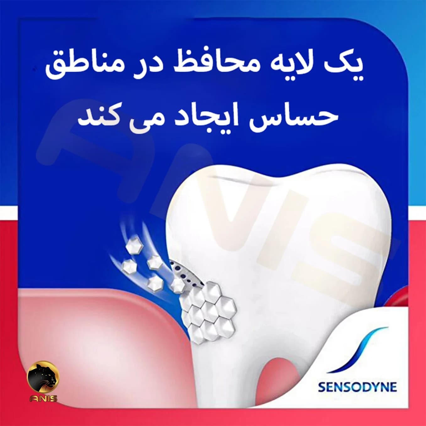 خمیر دندان سنسوداین fluoride حجم 100 میل — تصویر ۵