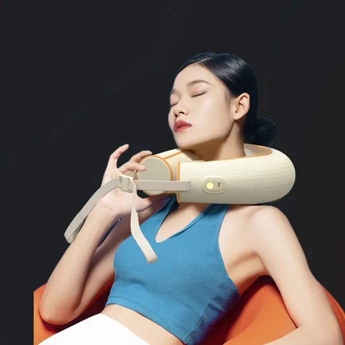 ماساژور گردن با کمپرس گرم پرودو مدل Porodo 5DKSNM shiatsu neck massager — تصویر ۴