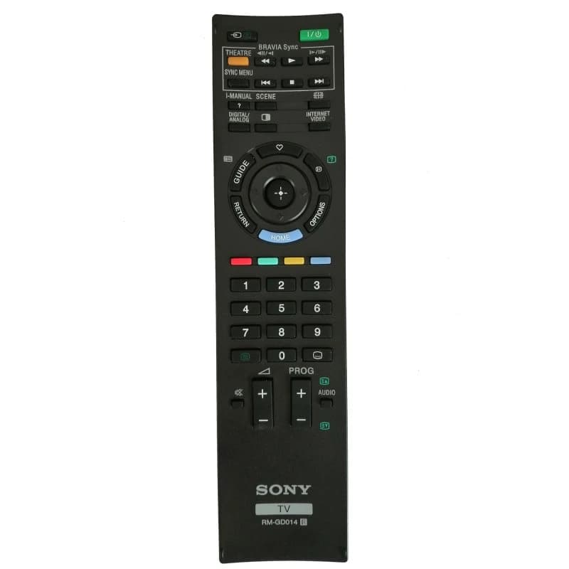 ریموت کنترل تلویزیون مدل RM-GD014 به همراه باتری کدm22325